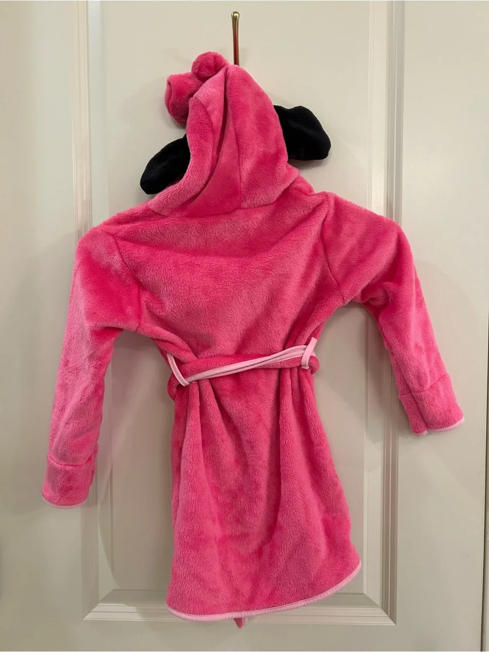 Kids Hooded Robe - Pink